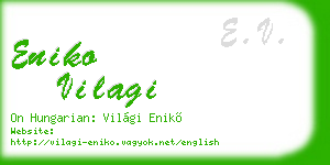 eniko vilagi business card